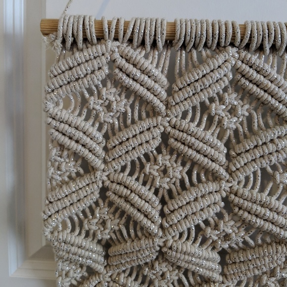 NWOT DKNY Home Macrame wall art - Picture 3 of 6